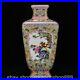 10-4-Qianlong-Marked-Chinese-Famille-rose-Porcelain-Flower-Bird-Vase-Bottle-01-haet