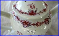 1730's Antique Chinese Export Porcelain Tea pot Famille Rose enamel Qianlong