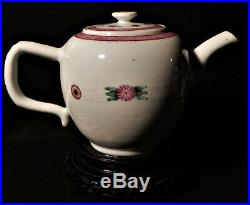 18th Century Chinese Export Teapot Qianlong Elinor Gordon Famille Rose