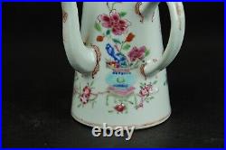 18th century chinese export porcelain famille rose teapot