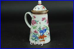 18th century chinese export porcelain famille rose teapot