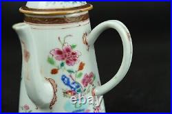 18th century chinese export porcelain famille rose teapot