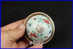 18th century chinese export porcelain famille rose teapot