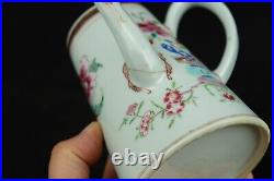 18th century chinese export porcelain famille rose teapot