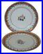 2-Antique-18th-Century-Chinese-Export-Qianlong-Famille-Dinner-Charger-Plates-10-01-ze