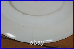 2 Antique 18th Century Chinese Export Qianlong Famille Dinner Charger Plates 10