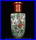 21-Qianlong-Marked-Old-Famile-Rose-Porcelain-Dynasty-Flower-Birds-Bottle-Vase-01-vt