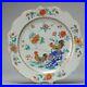 28CM-Antique-Ca-1745-Chinese-porcelain-Dish-with-Cocks-Garden-Scene-China-01-ynbm