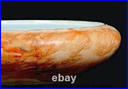 8.4 Qianlong Marked China Famile Rose Porcelain Dynasty Golden Toad Pen wash