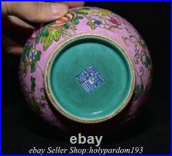 9.6 Qianlong Marked Chinese Famille rose Porcelain Melon Gourd Bottle Vase