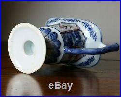 Aiguière casque Famille rose Qianlong porcelaine Chine 18è / chinese export 18th