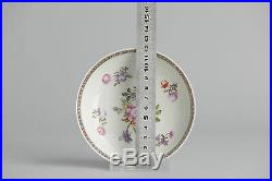 Antique 18c Qianlong Period Famile Rose Chinese Porcelain Dish China Old Qing