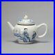 Antique-Ca-1730-45-Chinese-porcelain-Overglaze-Blue-Teapot-Lady-in-Garden-Sce-01-ffhi