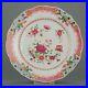 Antique-Chinese-18C-Qianlong-Unusual-Famille-Rose-Plate-Flowers-Enamel-01-lzvq