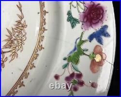 Antique Chinese Export Famille Rose Charger 15W Qianlong