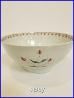 Antique Chinese Export Famille Rose Porcelain Qianlong bowl