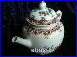 Antique Chinese Qianlong 18th Century Famille Rose Export Porcelain Tea Pot
