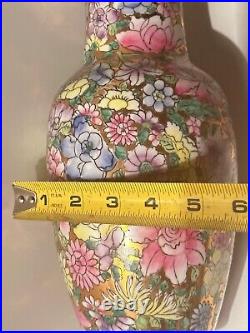 Antique Chinese Qing Qianlong Period Famille Rose Porcelain Vase pre 1800