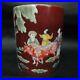 Antique-Chinese-Red-Glaze-Famille-Rose-Porcelain-Brush-Pot-QianLong-01-qv