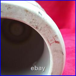 Antique Chinese Vase Famille Rose Peach CH'IEN LUNG QIANLONG Dynasty Marked Rare