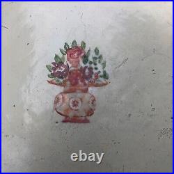 Chinese Export 18th Century Famille Rose Qianlong 11 Low Bowl READ
