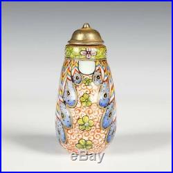 Chinese Famille Rose Painted Porcelain Perfume Bottle Qianlong Mark China