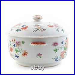 Chinese Famille Rose Tureen with Cover, Qing Dynasty Qianlong (1736-95)