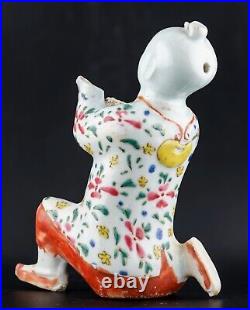 Chinese Figure XEXE ERXIAN Famille Verte Porcelain Qing Period Kangxi 1662-1722