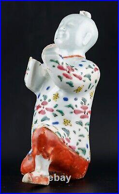 Chinese Figure XEXE ERXIAN Famille Verte Porcelain Qing Period Kangxi 1662-1722