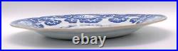 Chinese Plate Blue & White Precious Objects Porcelain Qing Kangxi (1662-1722)