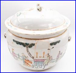 Chinese Porcelain Famille Rose Kamcheng Soup Bowl Qing Period Tongzhi(1861-1875)