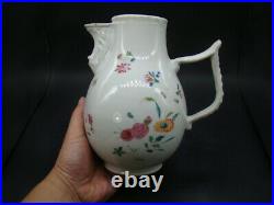 Chinese Qian Long (1736-1795) nice famille rose big coffee pot c5013