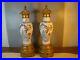 Chinese-Qian-Long-1736-1795-period-nice-1-pair-famille-rose-vases-Lamp-x8859-01-go