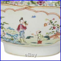 Chinese Qianlong Famille Rose Painted Bowl 18th C