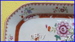 Chinese export porcelain meat plate dec Famille Rose -Qianlong Period-nº23
