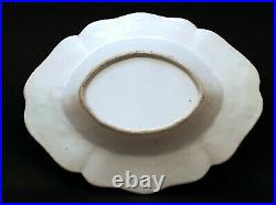 Famille rose dish Qianlong Cie Indes porcelain China 18th / chinese export 18th