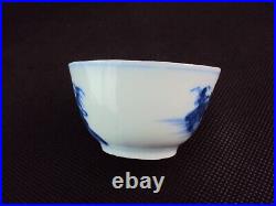 IMPRESSIVE Chinese 18th Nanking Cargo Blue White Dish Antique Oriental Porcelain