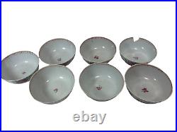 Lot Chinese Qianlong Famille Rose Export Porcelain Bowls