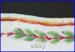 Plat Famille rose Qianlong Cie Indes porcelaine Chine 18è / chinese export 18th