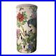Qianlong-Famille-Rose-Porcelain-Cylinder-Vase-Flower-Peacock-Hand-Painted-01-ov