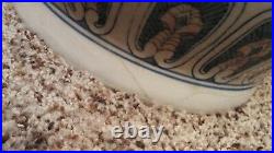 Vintage Chinese Famille Verte Vases 76 cm Wedding Vase QIANLONG mark 1 repaired